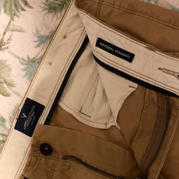 american eagle men’s khaki pants - Picture 2 of 4